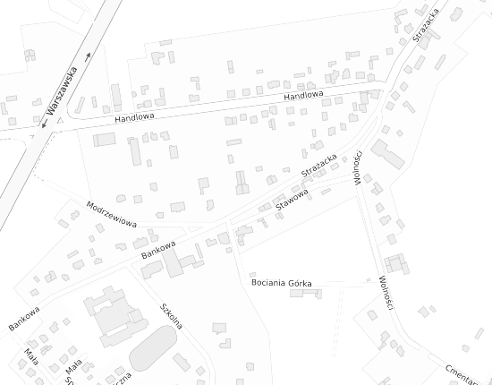 Mapa z adresem organizacji