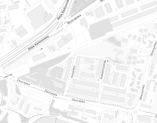 Mapa z adresem organizacji