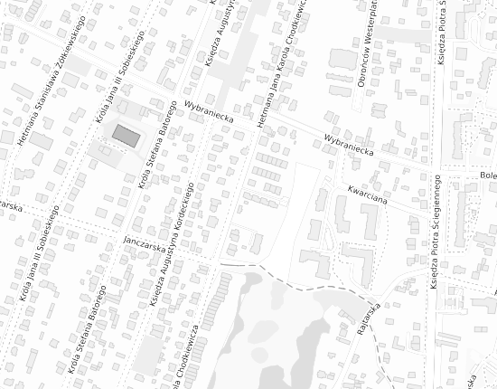 Mapa z adresem organizacji