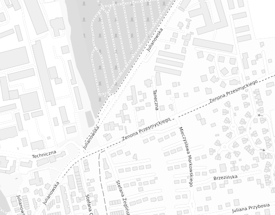 Mapa z adresem organizacji
