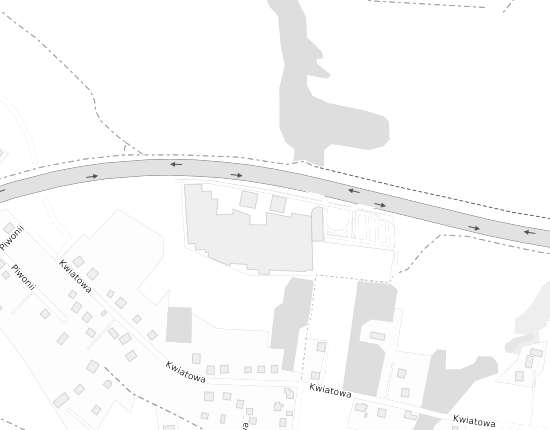 Mapa z adresem organizacji