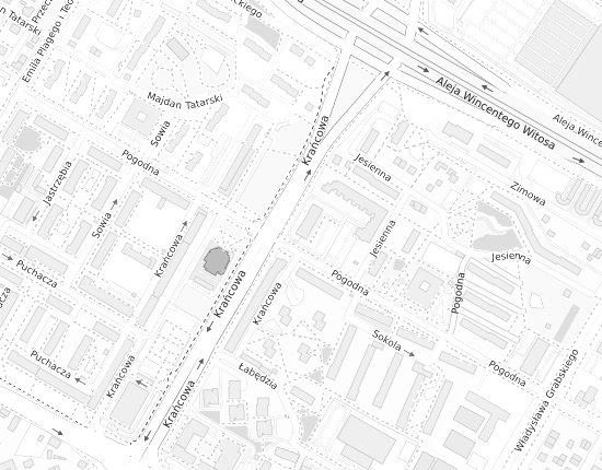 Mapa z adresem organizacji