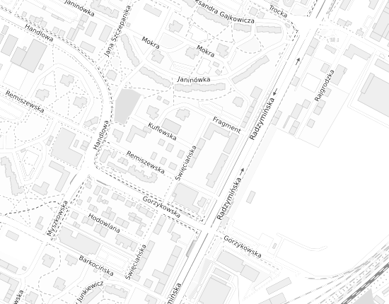 Mapa z adresem organizacji