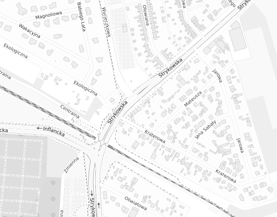 Mapa z adresem organizacji