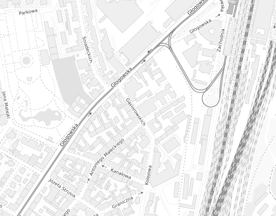 Mapa z adresem organizacji