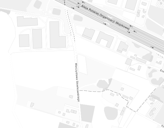 Mapa z adresem organizacji
