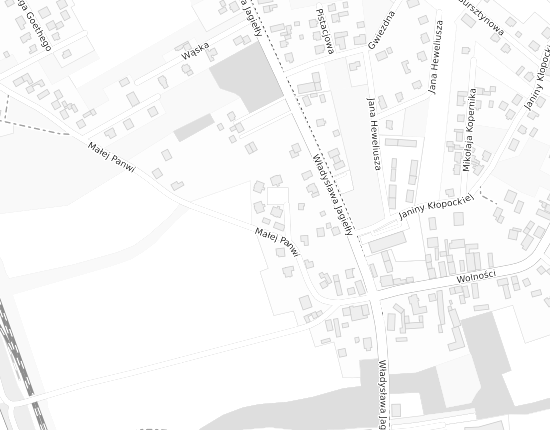 Mapa z adresem organizacji