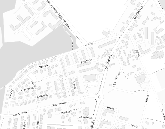 Mapa z adresem organizacji