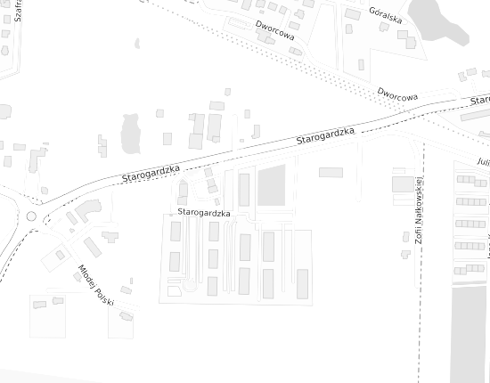 Mapa z adresem organizacji