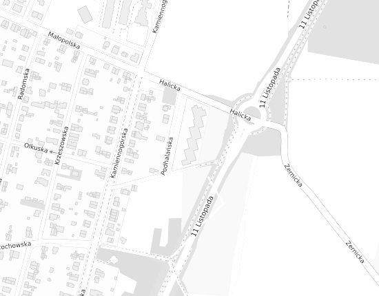 Mapa z adresem organizacji