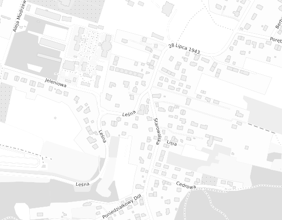Mapa z adresem organizacji