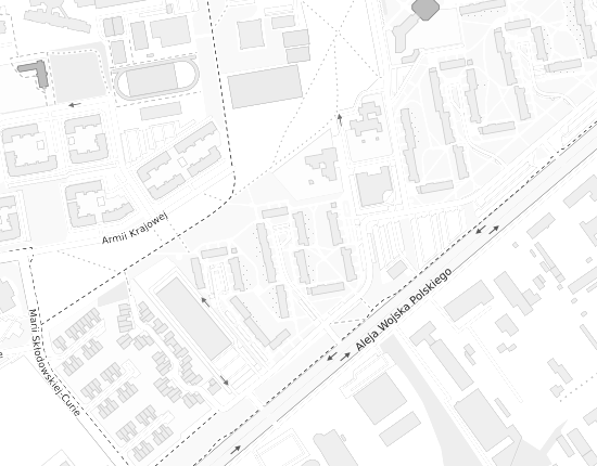 Mapa z adresem organizacji
