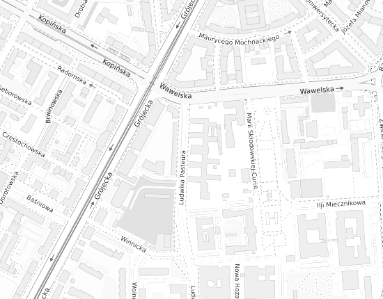 Mapa z adresem organizacji