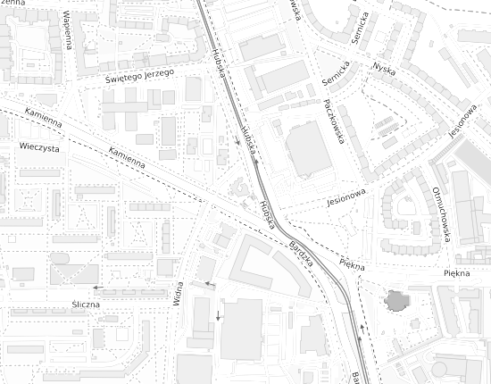 Mapa z adresem organizacji