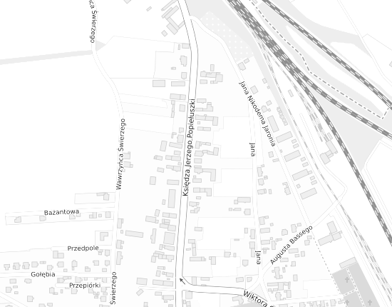 Mapa z adresem organizacji