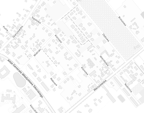 Mapa z adresem organizacji
