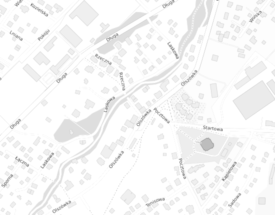 Mapa z adresem organizacji