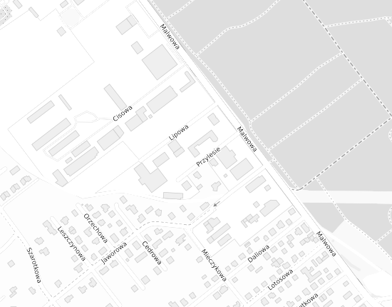 Mapa z adresem organizacji