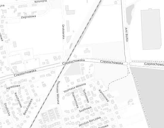 Mapa z adresem organizacji