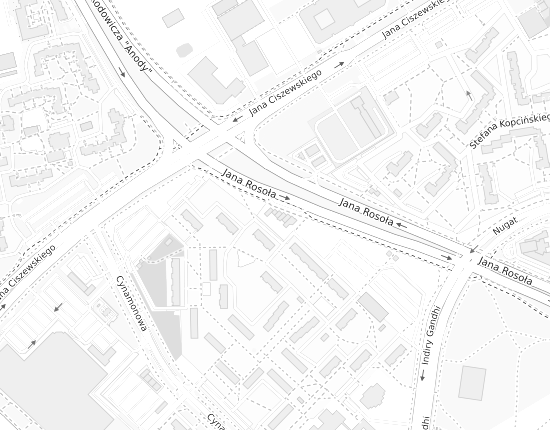 Mapa z adresem organizacji