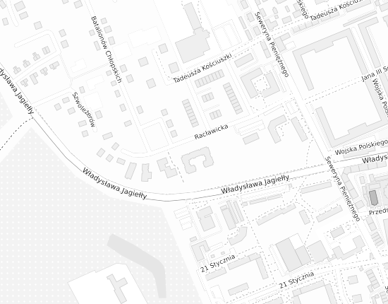 Mapa z adresem organizacji