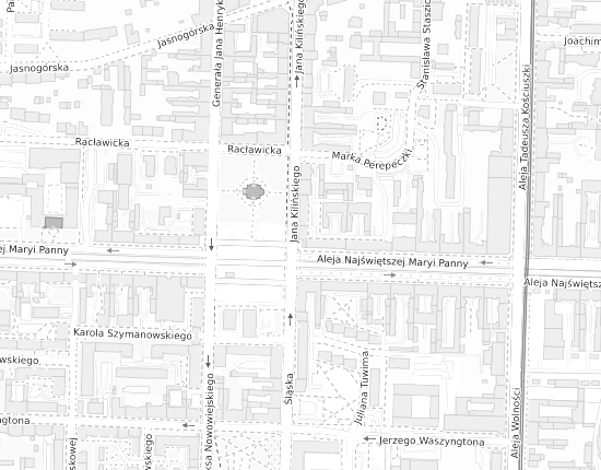 Mapa z adresem organizacji