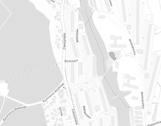 Mapa z adresem organizacji