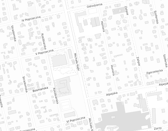 Mapa z adresem organizacji