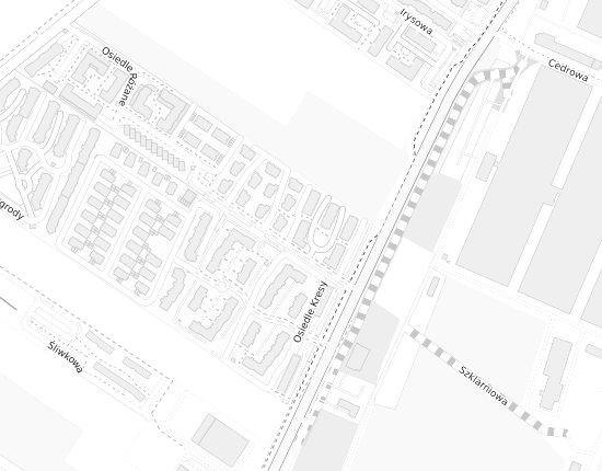 Mapa z adresem organizacji