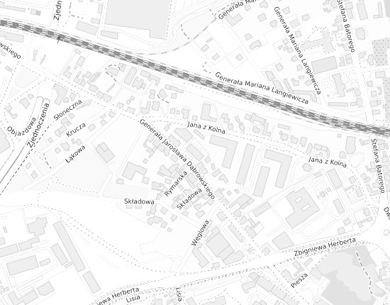 Mapa z adresem organizacji