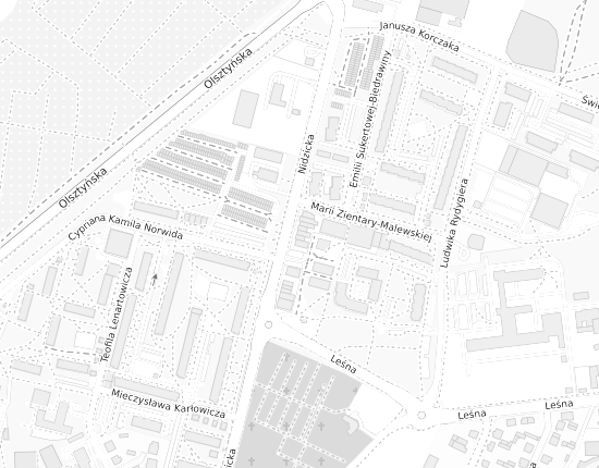 Mapa z adresem organizacji