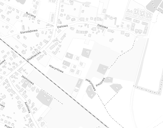 Mapa z adresem organizacji