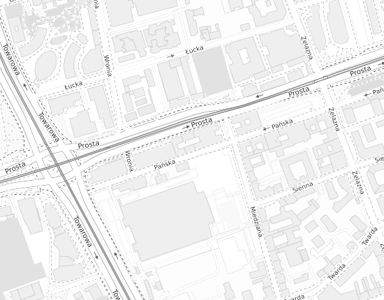 Mapa z adresem organizacji