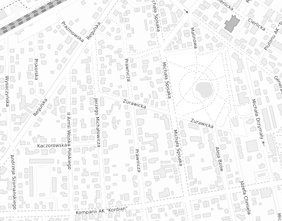 Mapa z adresem organizacji