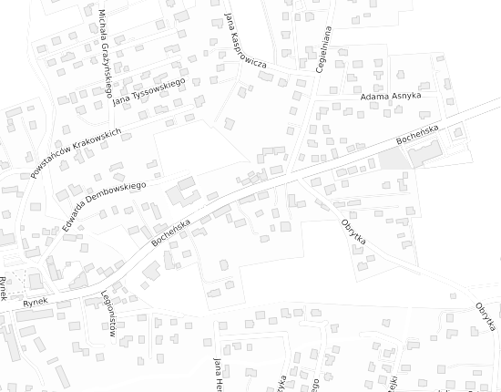 Mapa z adresem organizacji
