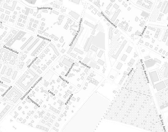 Mapa z adresem organizacji
