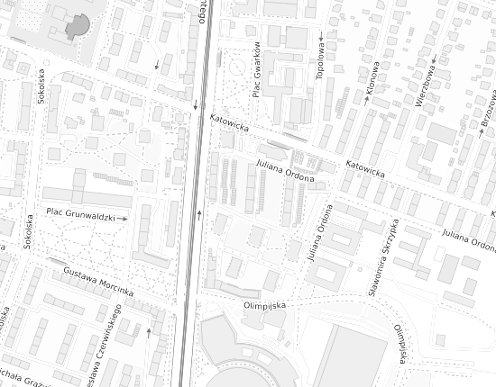 Mapa z adresem organizacji