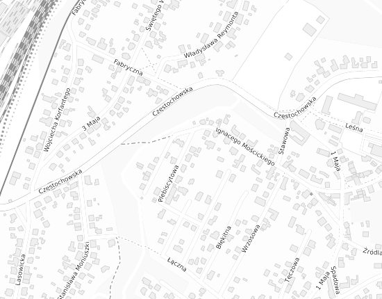 Mapa z adresem organizacji
