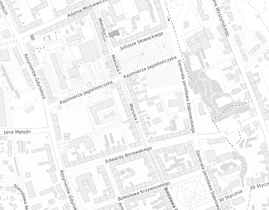 Mapa z adresem organizacji
