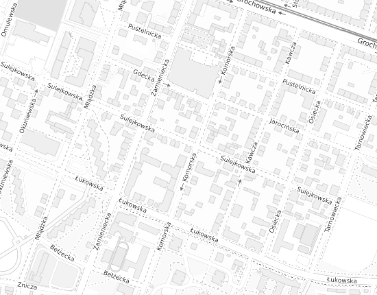 Mapa z adresem organizacji