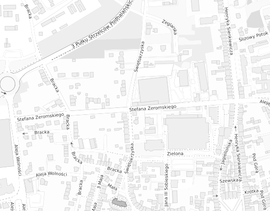 Mapa z adresem organizacji