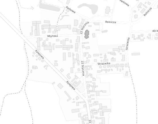 Mapa z adresem organizacji