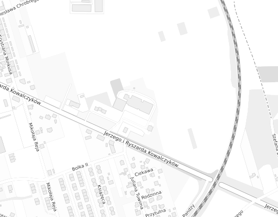Mapa z adresem organizacji