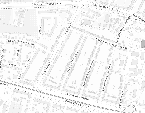 Mapa z adresem organizacji