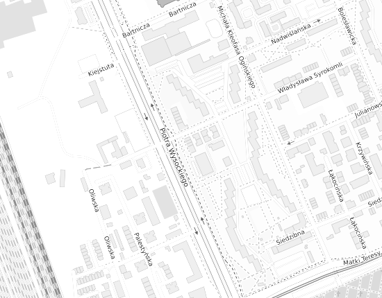 Mapa z adresem organizacji