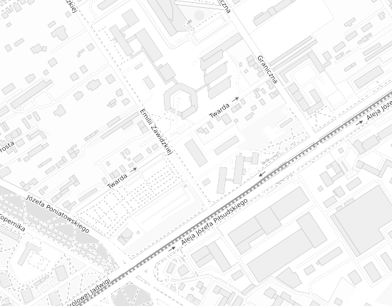 Mapa z adresem organizacji