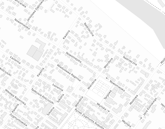 Mapa z adresem organizacji