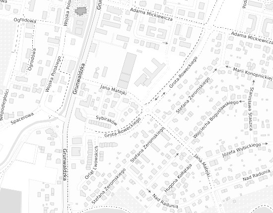 Mapa z adresem organizacji
