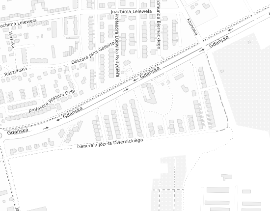 Mapa z adresem organizacji