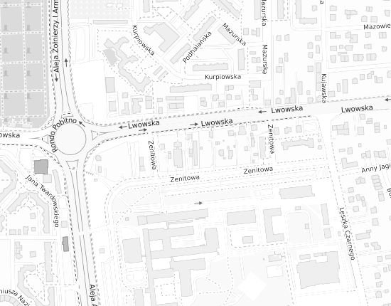 Mapa z adresem organizacji